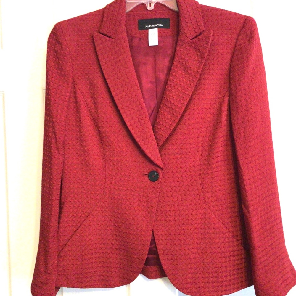 Jones New York Polyester Jacket ~ 12 - Picture 4 of 7